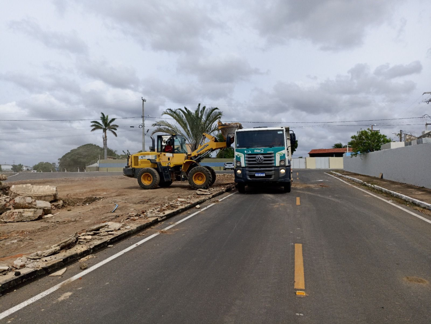 Gestão Denise Bayma avança em obras urbanas e prepara início da reforma da Praça José de Brito Irmão