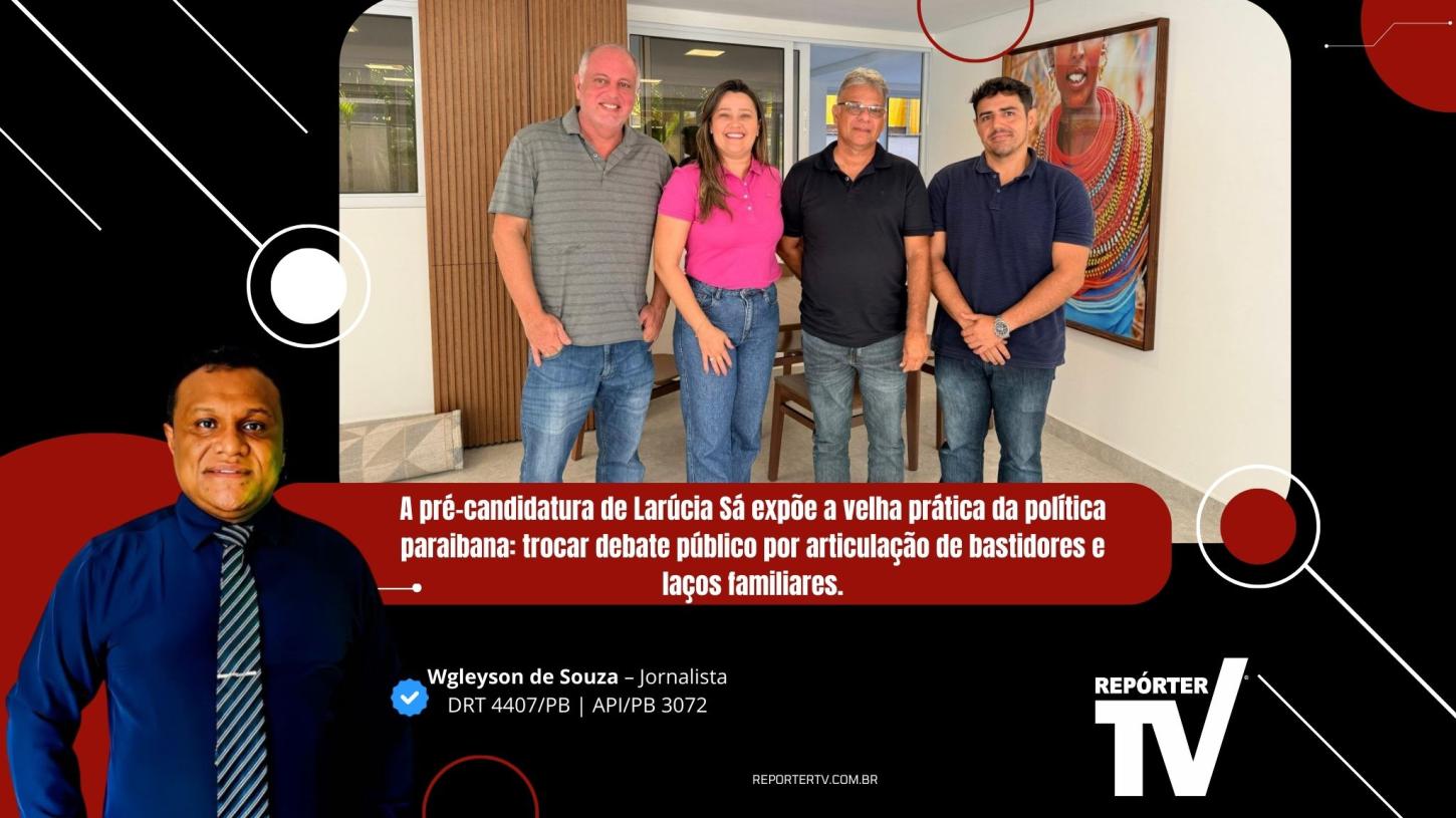 Quando o sobrenome pesa mais que o voto: a pré-candidatura que nasce no poder, não no povo