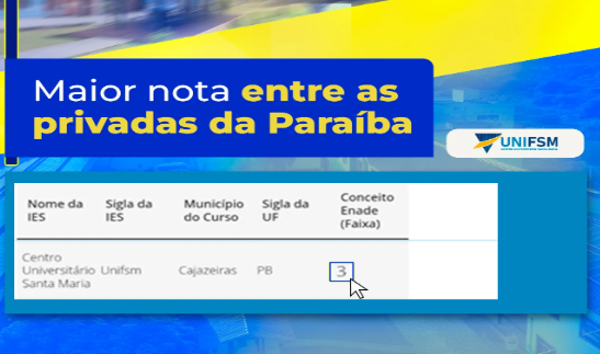 UNIFSM lidera o ENAMED e expõe o abismo entre quem investe em ensino e quem só vende diploma